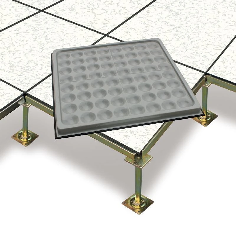 modular commercial stone raised access floor